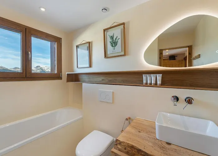 De Charme Avec Cheminee Et Balcon Ensoleille A - Fr-1-564-84 Lejlighed Courchevel